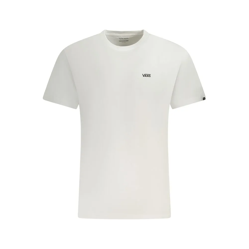 Vans Men's White Cotton T-Shirt