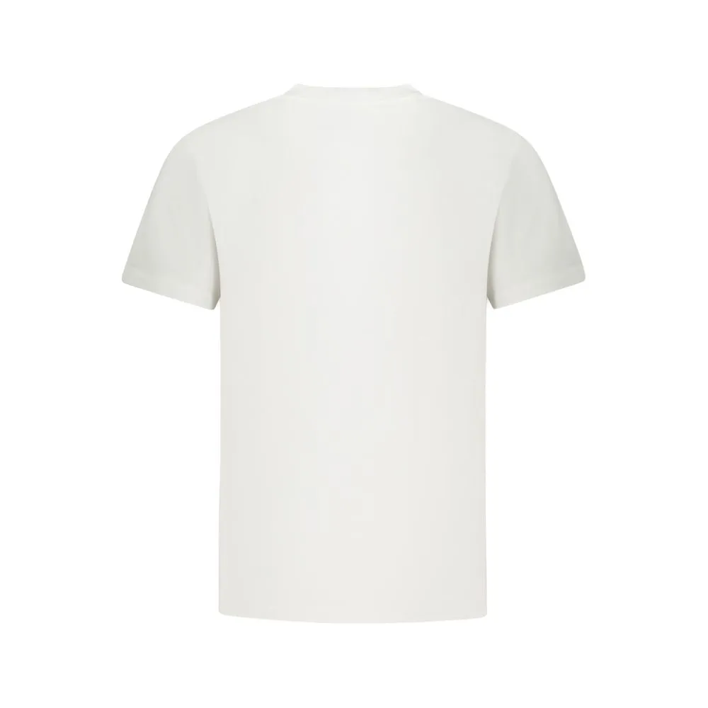 Vans Men's White Cotton T-Shirt