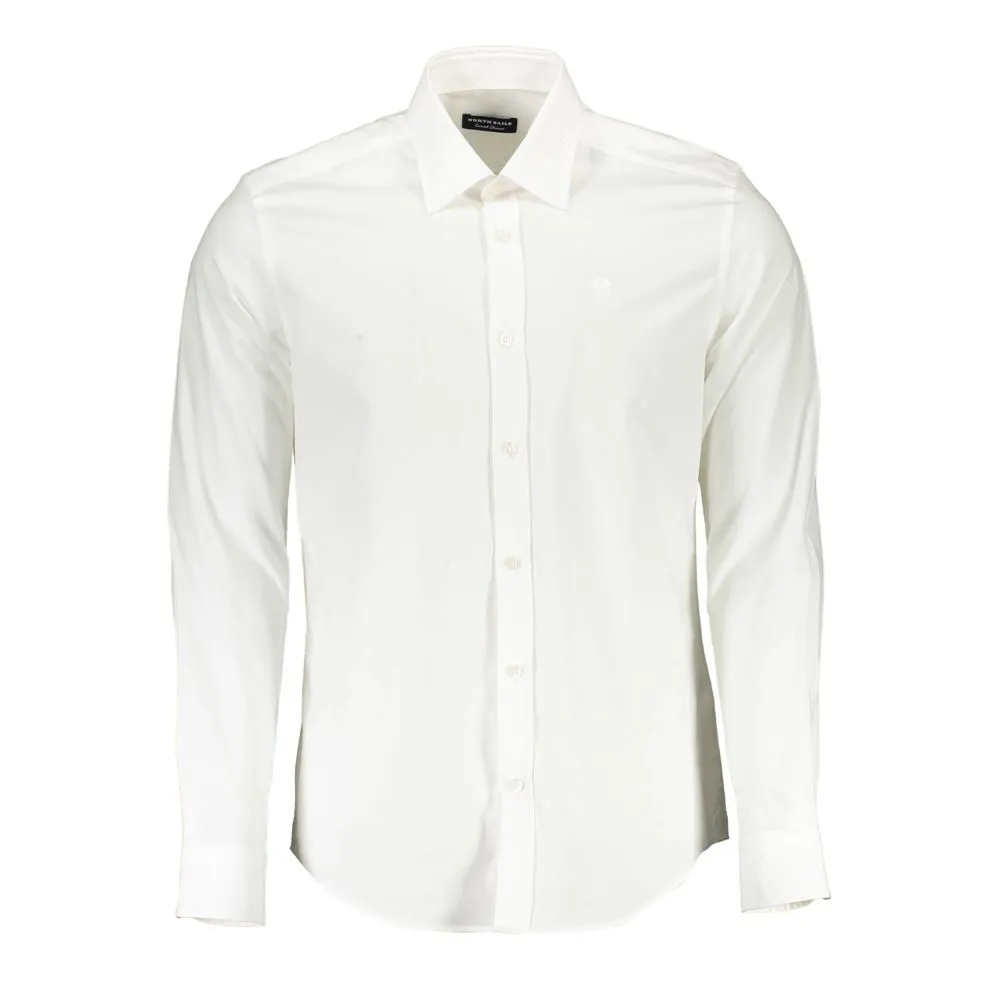 North Sails Men's White Cotton Mens Shirt