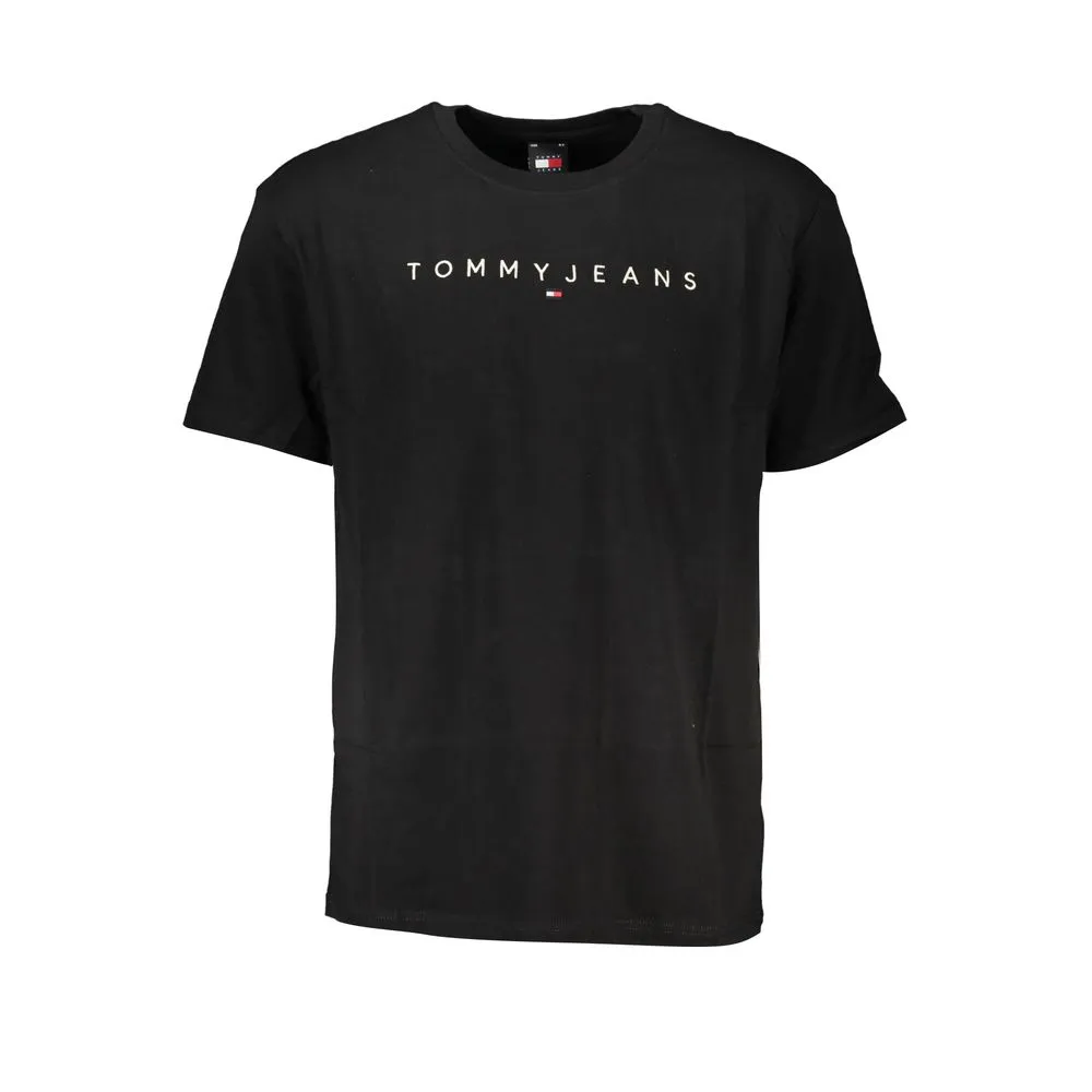 Tommy Hilfiger Men's Black Cotton T-Shirt