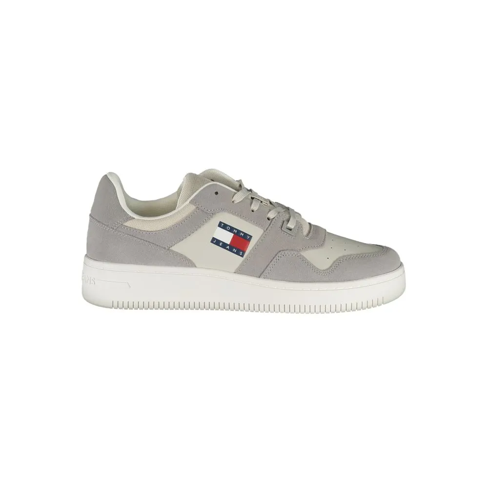 Tommy Hilfiger Men's Gray Polyester Sneaker