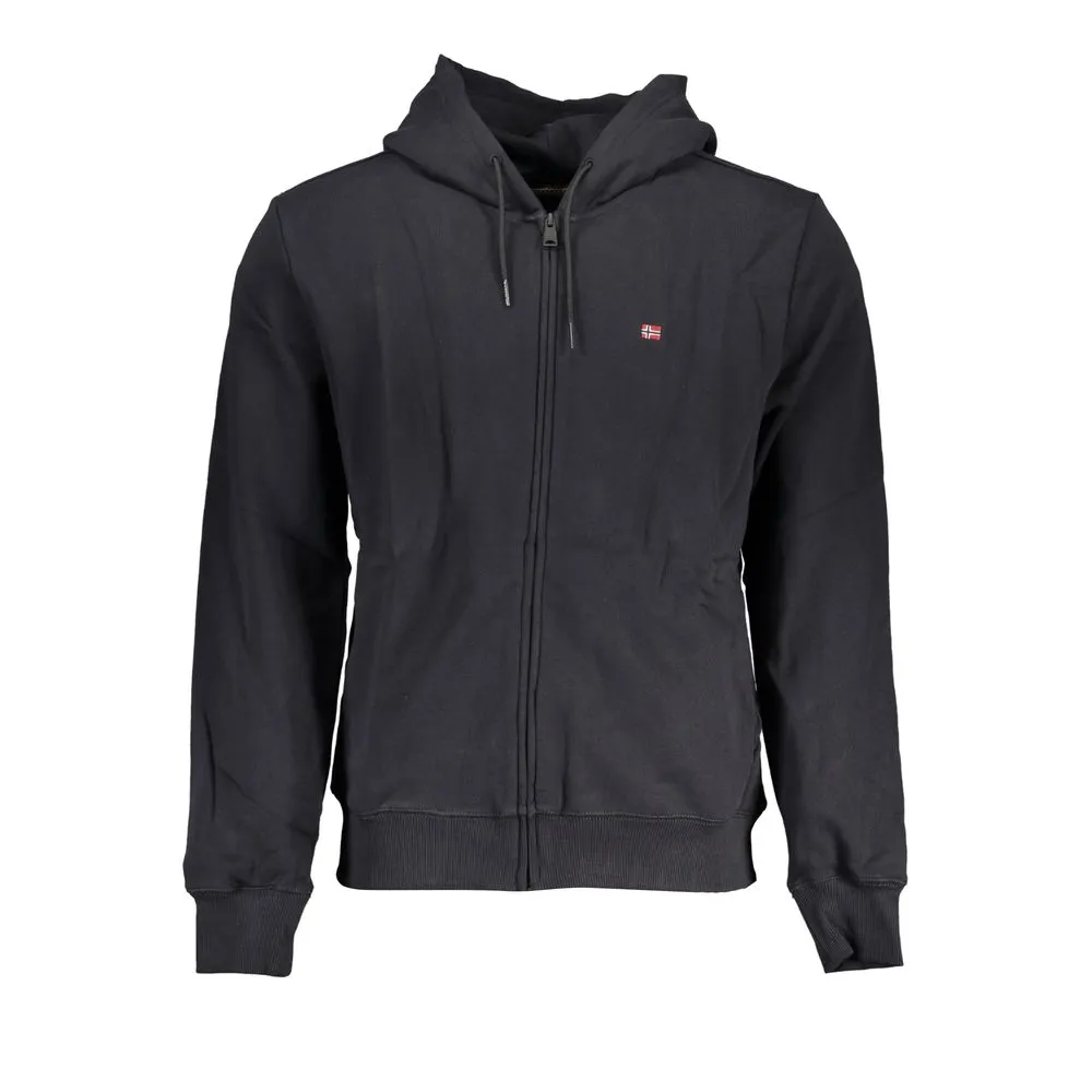 Napapijri Men's Elegant Long-Sleeved Hooded Sweater