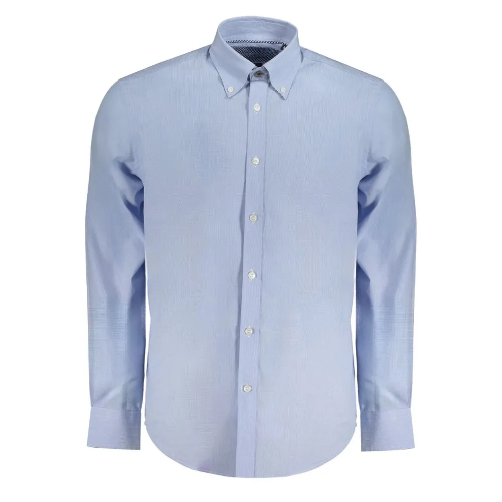 Harmont & Blaine Men's Light Blue Cotton Shirt