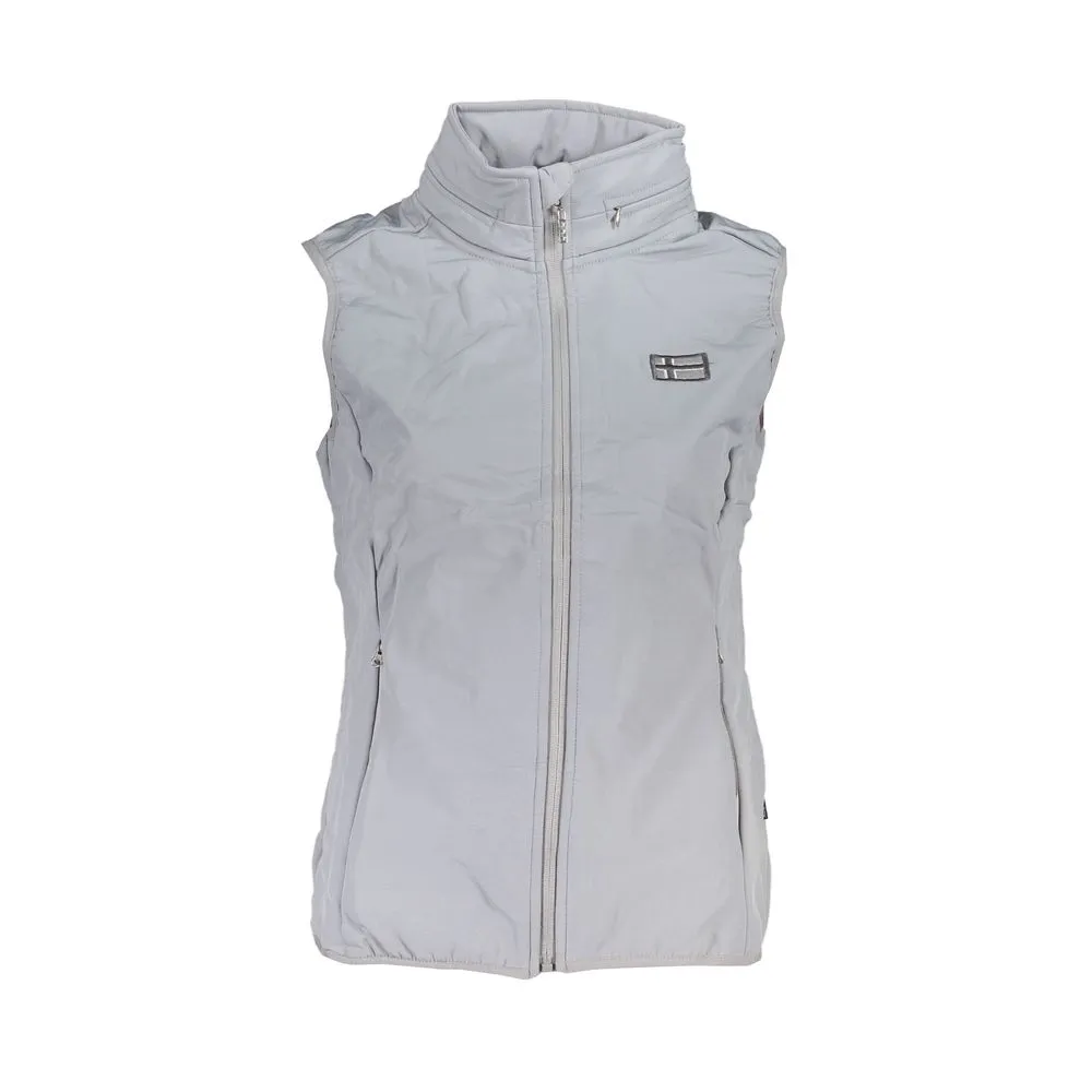 Scuola Nautica Women's Gray Polyester Jackets & Coat
