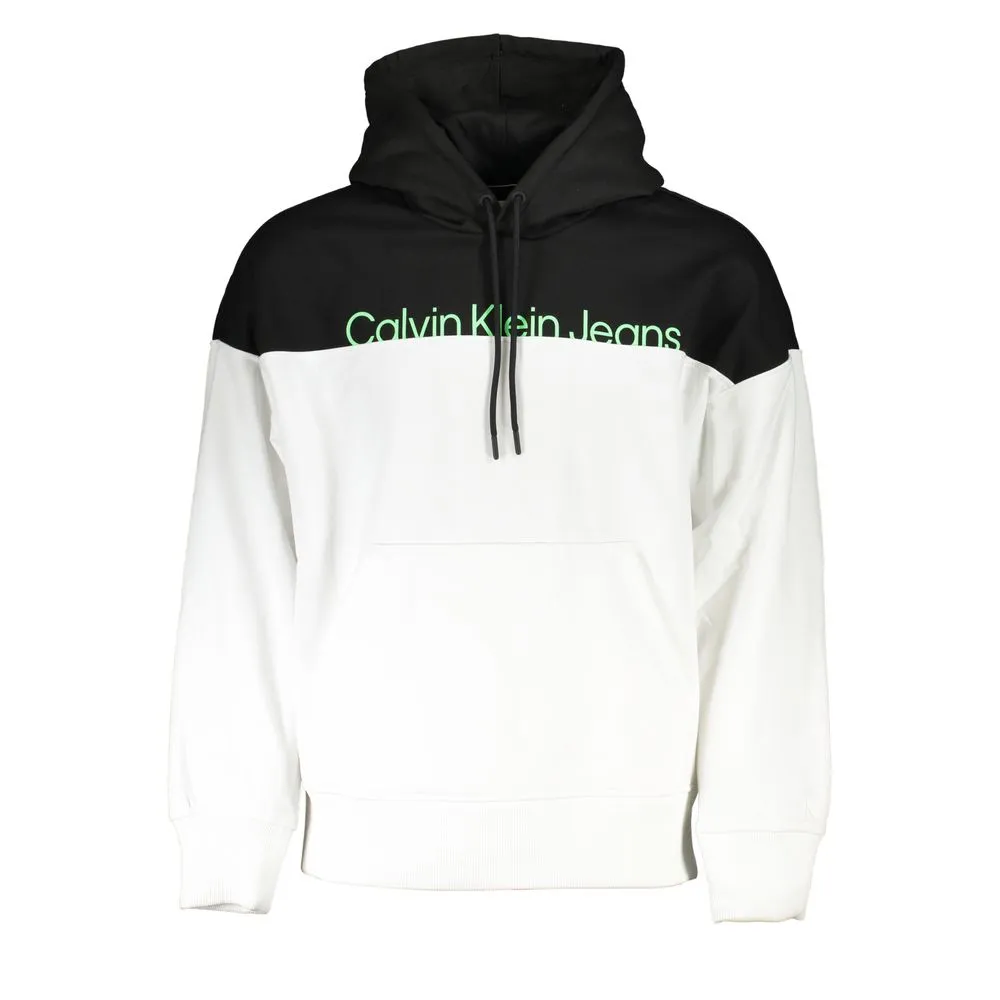 Calvin Klein Men's Eco-Conscious Fleece Hooded Sweatshirt