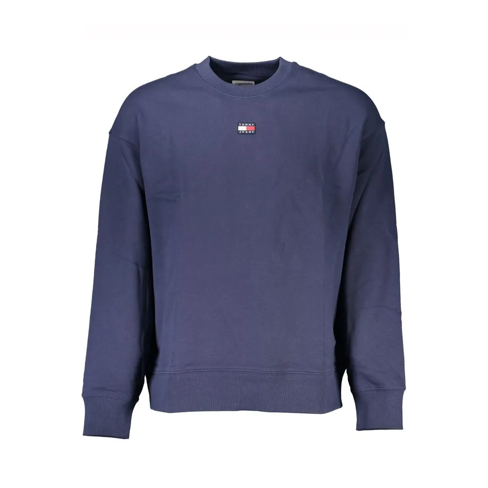 Tommy Hilfiger Men's Classic Blue Crew Neck Sweater