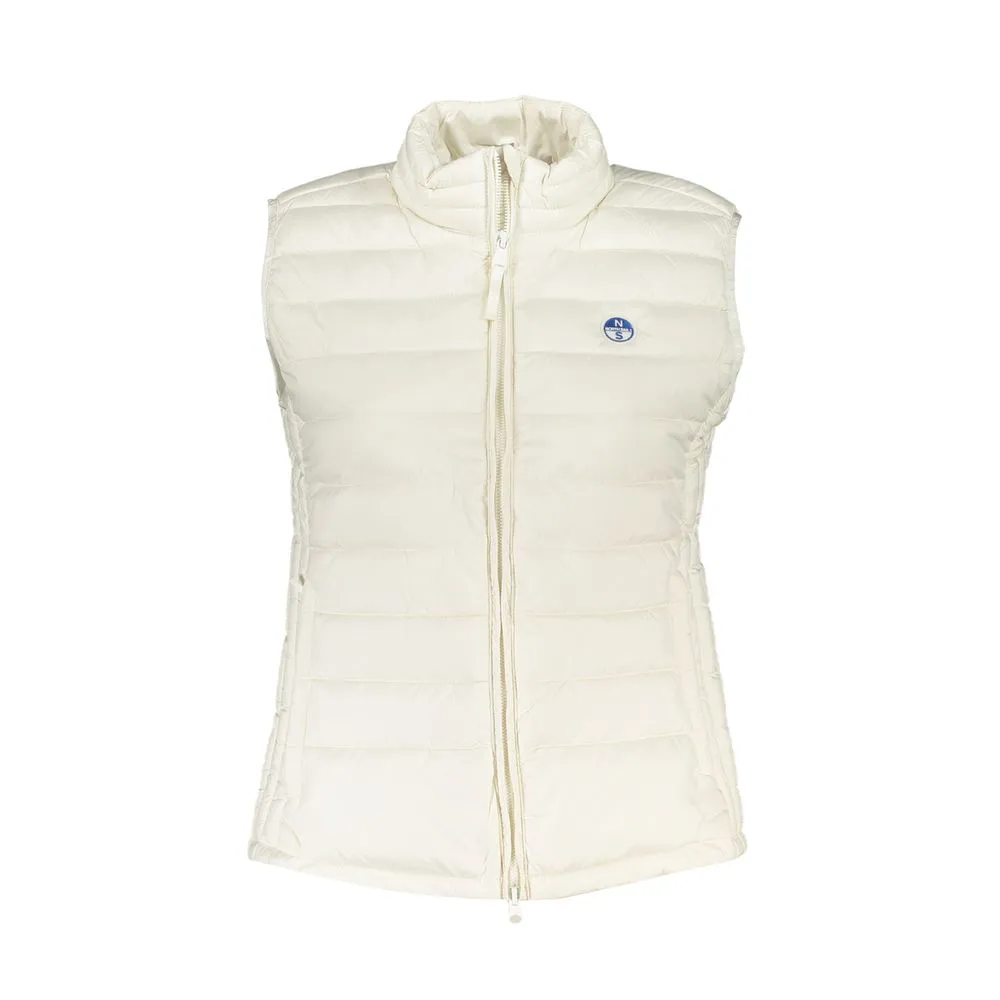 North Sails Women's White Polyester Jackets & Coat