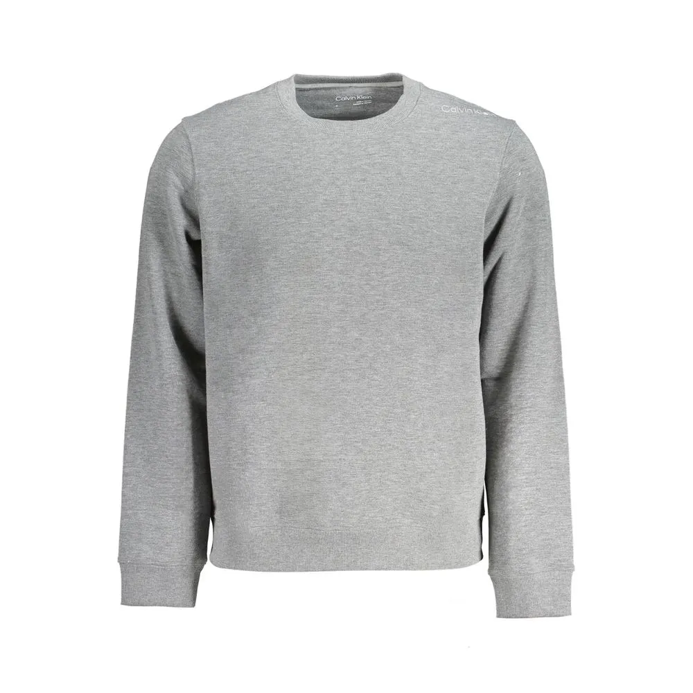 Calvin Klein Men's Gray Polyester Sweater