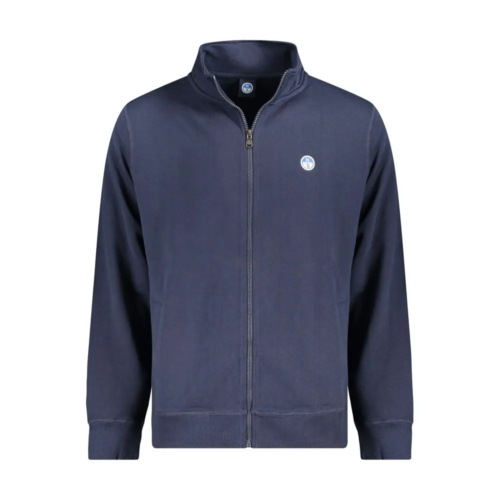 North Sails Men's Blue Cotton Sweater