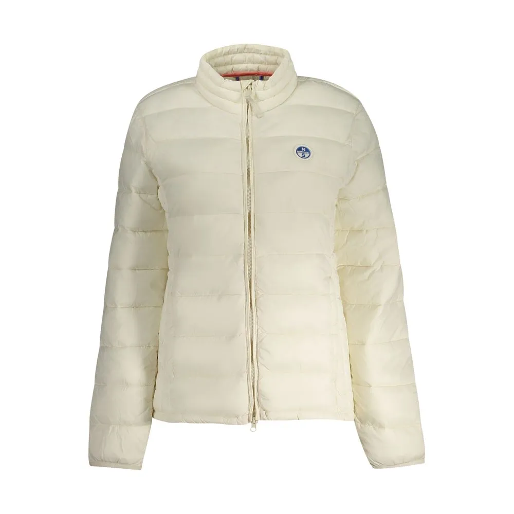 North Sails Women's White Polyamide Jackets & Coat