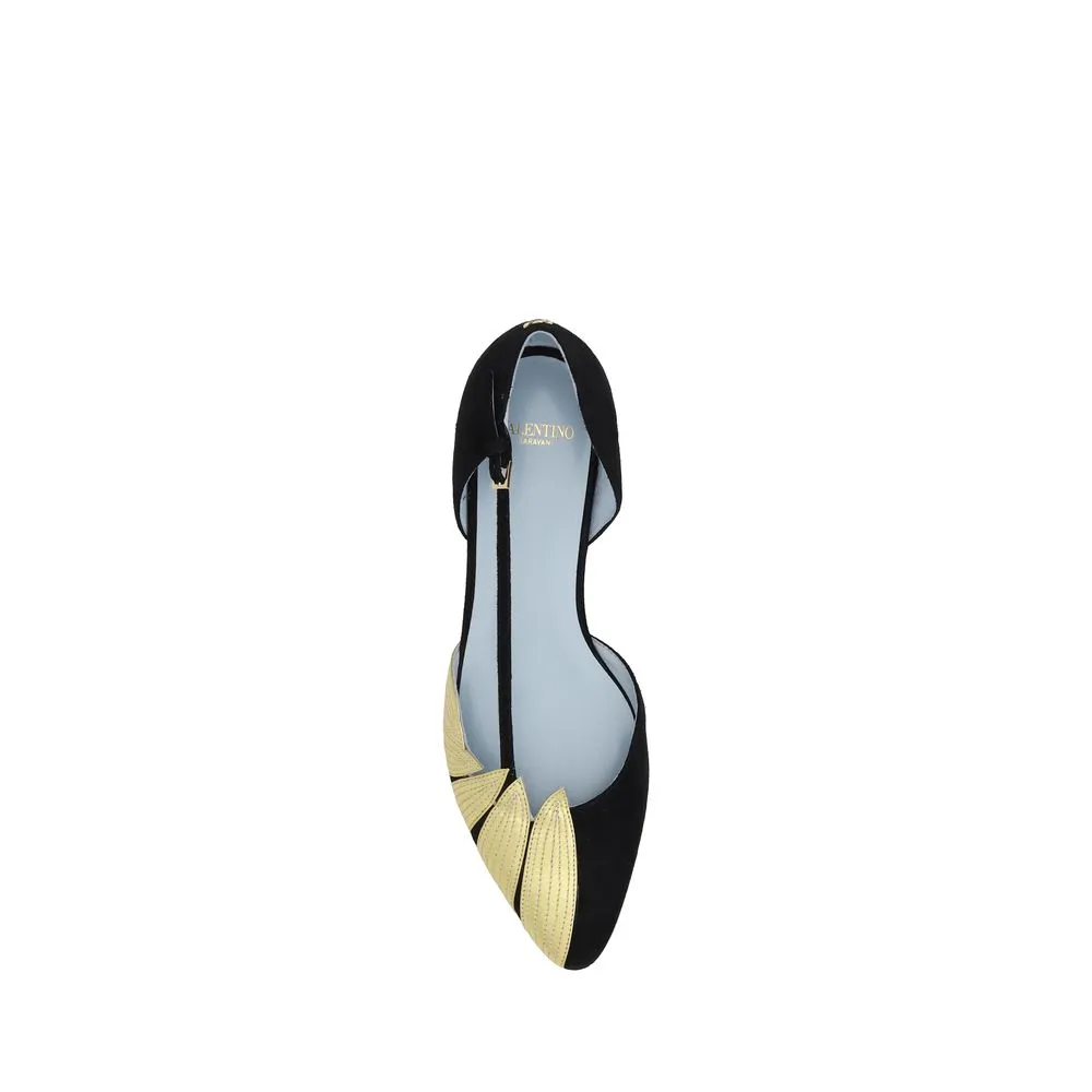 Valentino Garavani Women's Ballerinas with leaf detail