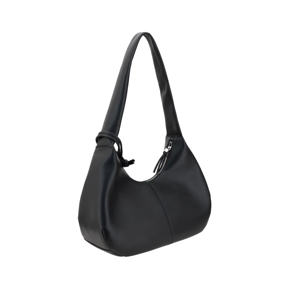 Ganni Women's Recycled leather Shoulder Bag