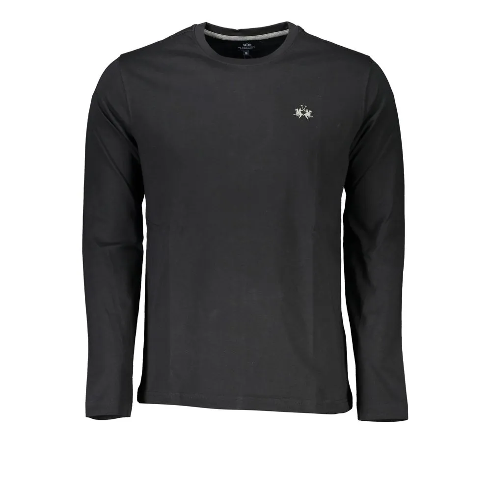 La Martina Men's Classic Crew Neck Embroidered Tee