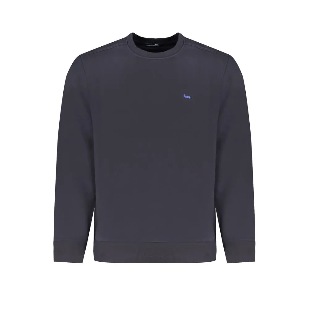 Harmont & Blaine Men's Blue Cotton Sweater