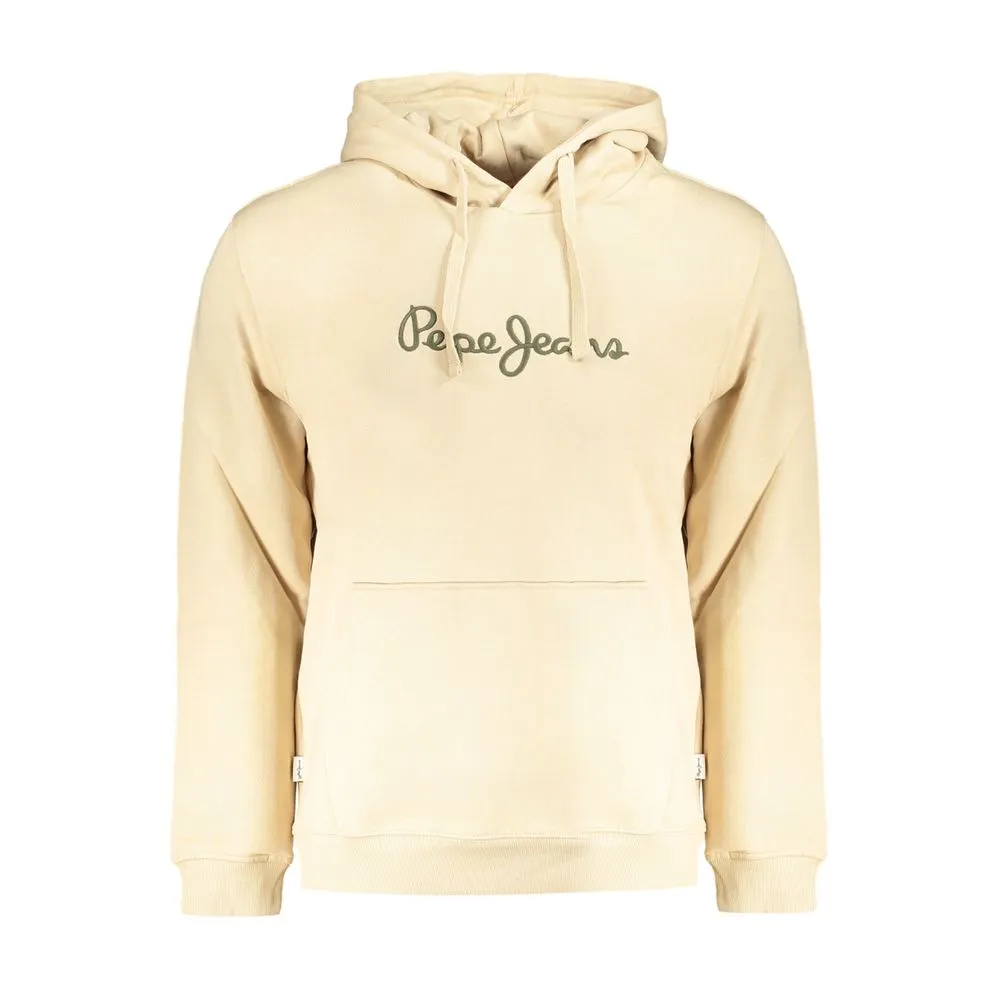 Pepe Jeans Men's Beige Cotton Sweater