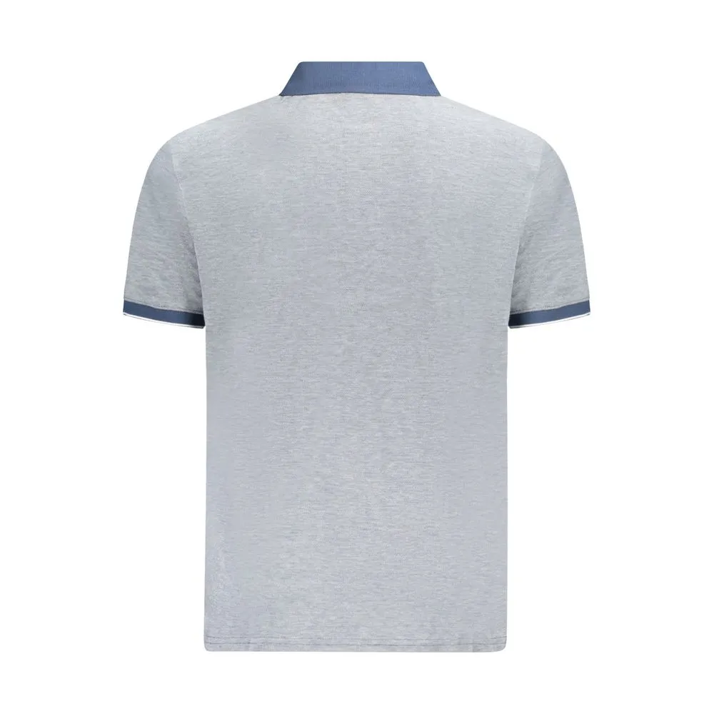 Timberland Men's Blue Cotton Polo Shirt