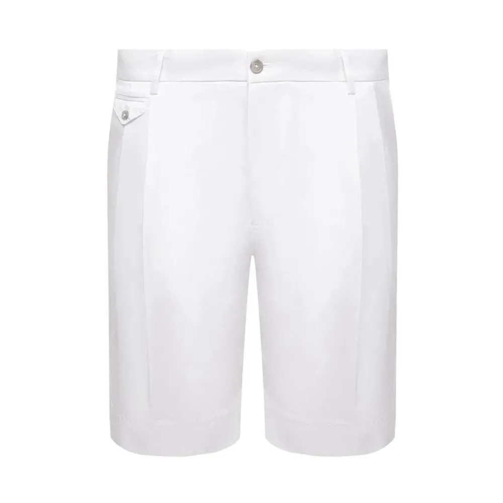 White Cotton Short