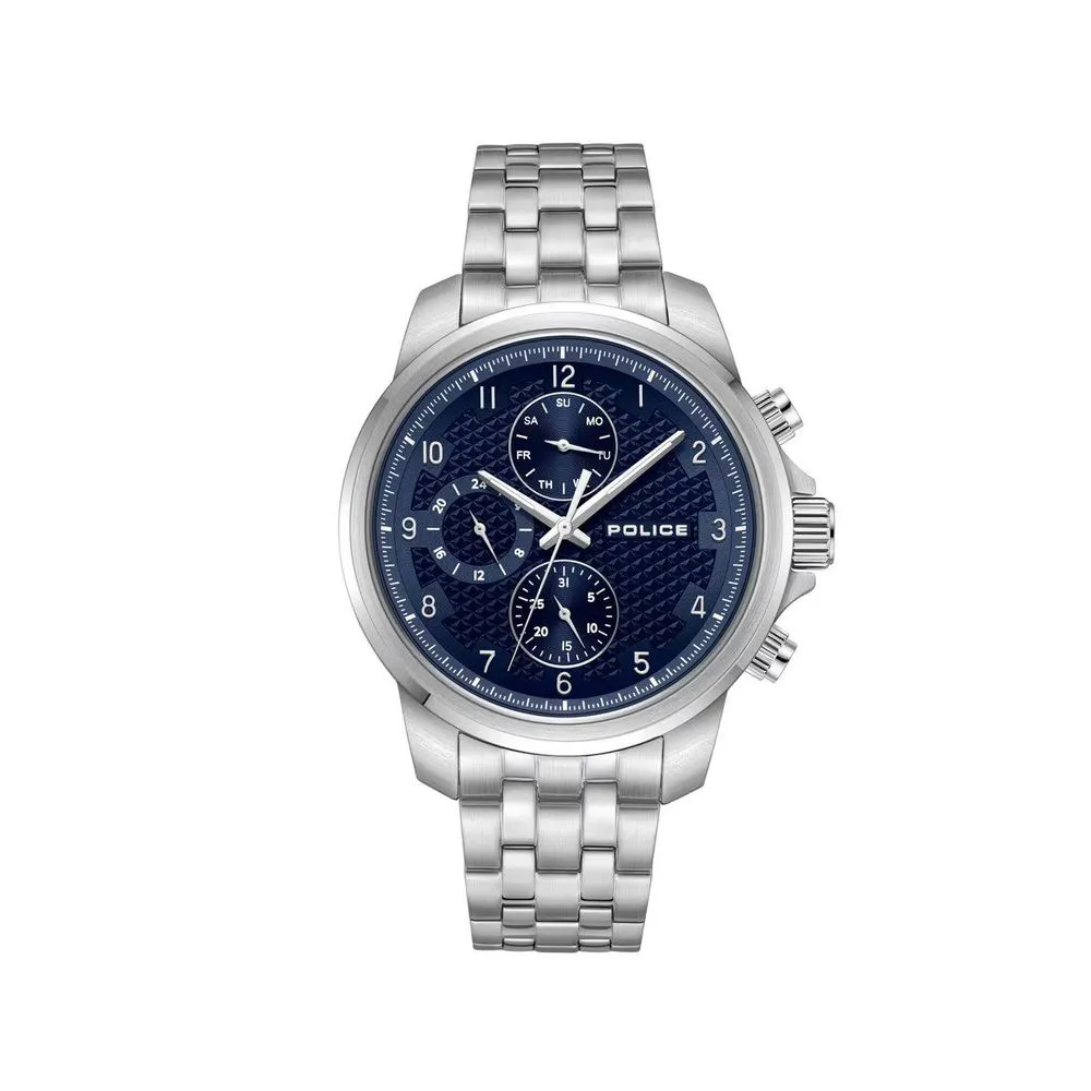 Police Men's Gray Stainless Steel Stainless Steel Watch