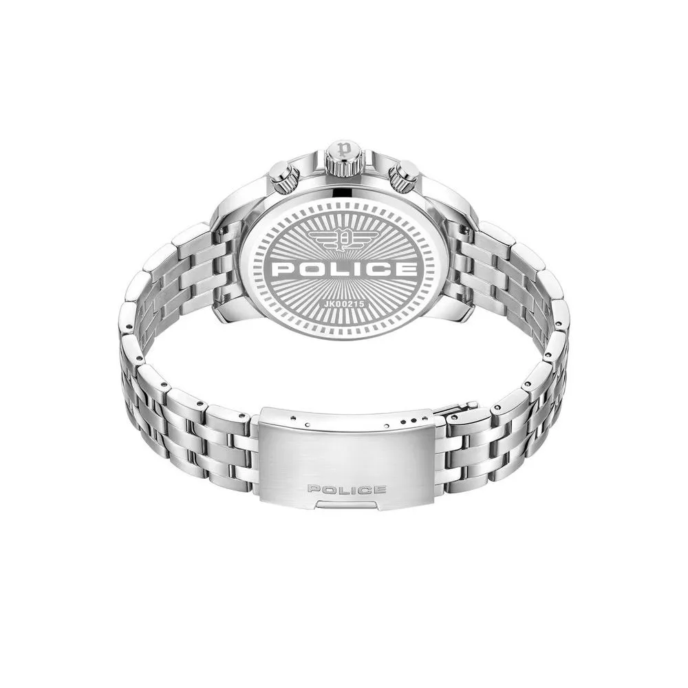Police Men's Gray Stainless Steel Stainless Steel Watch