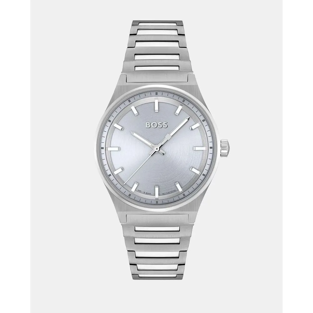 Hugo Boss Unisex Silver Stainless Steel Stainless Steel Watch