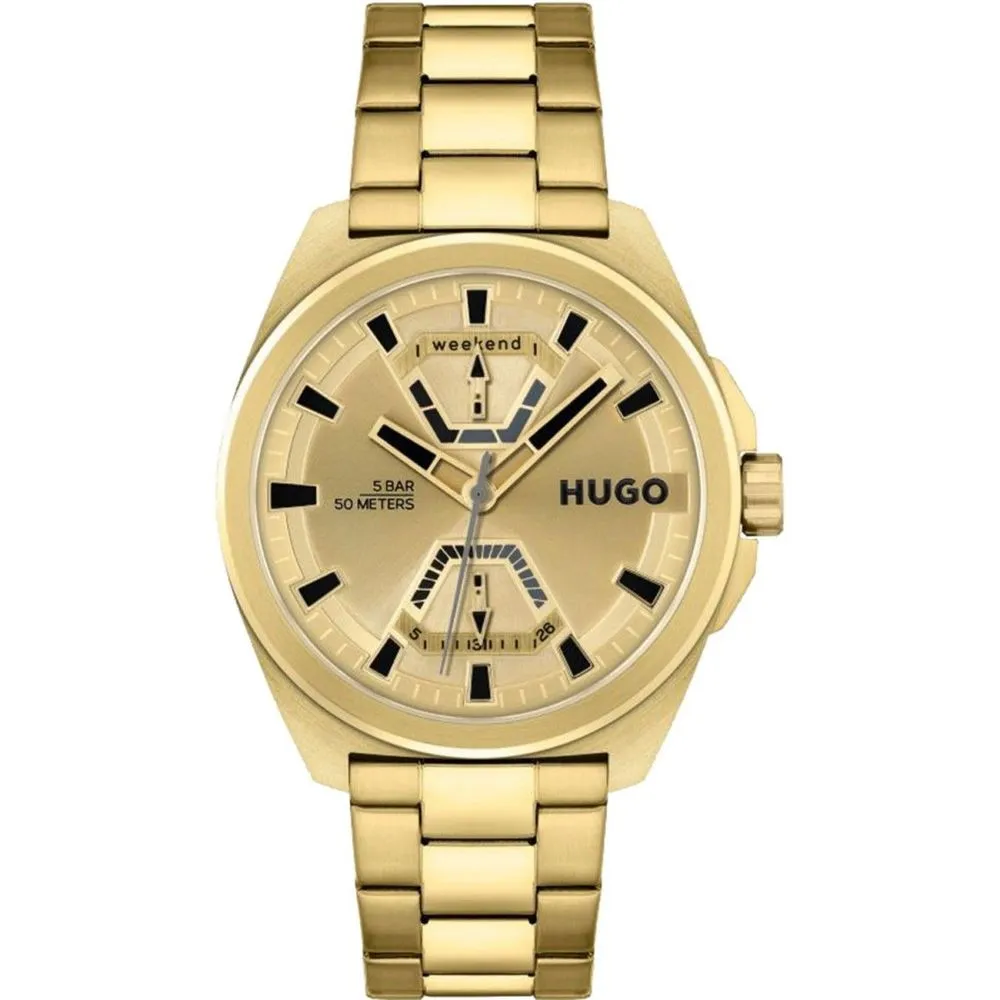 Hugo Boss Men's Gold Stainless Steel Stainless Steel Watch