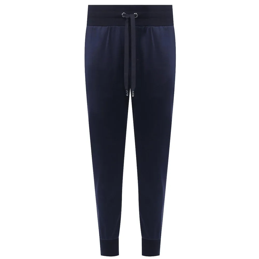 Blue Silk Jeans & Pant