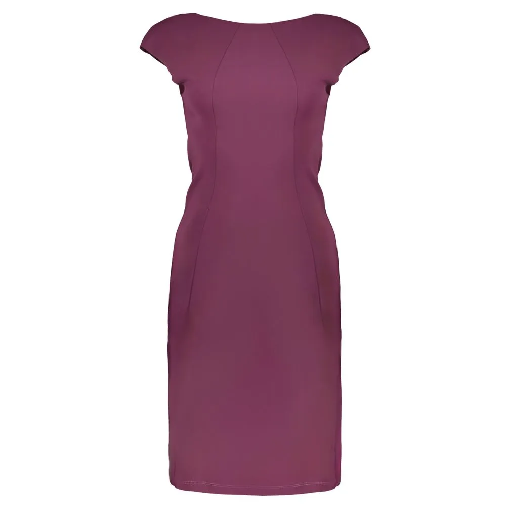 Patrizia Pepe Women's Purple Elastane Dress
