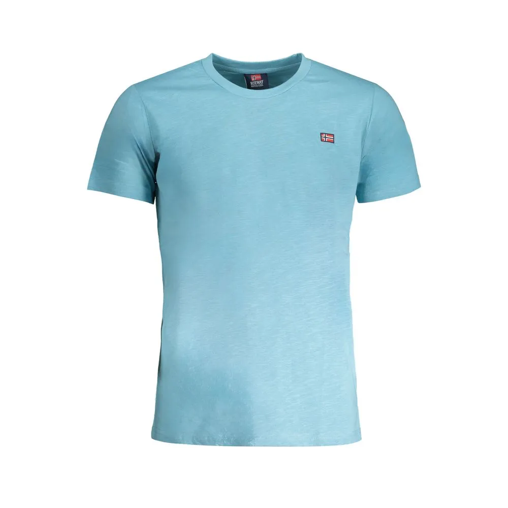 Norway 1963 Men's Light Blue Cotton T-Shirt