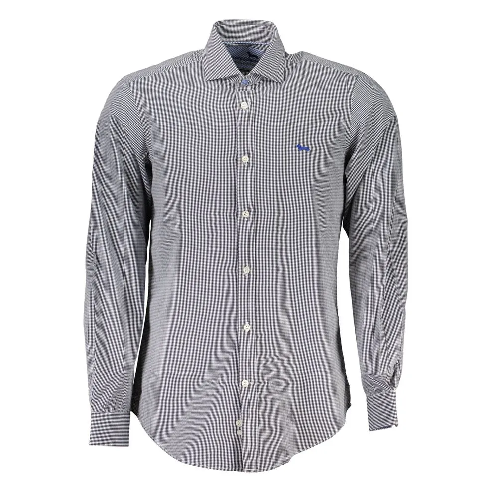 Harmont & Blaine Men's Elegant Long Sleeve Narrow Fit Shirt
