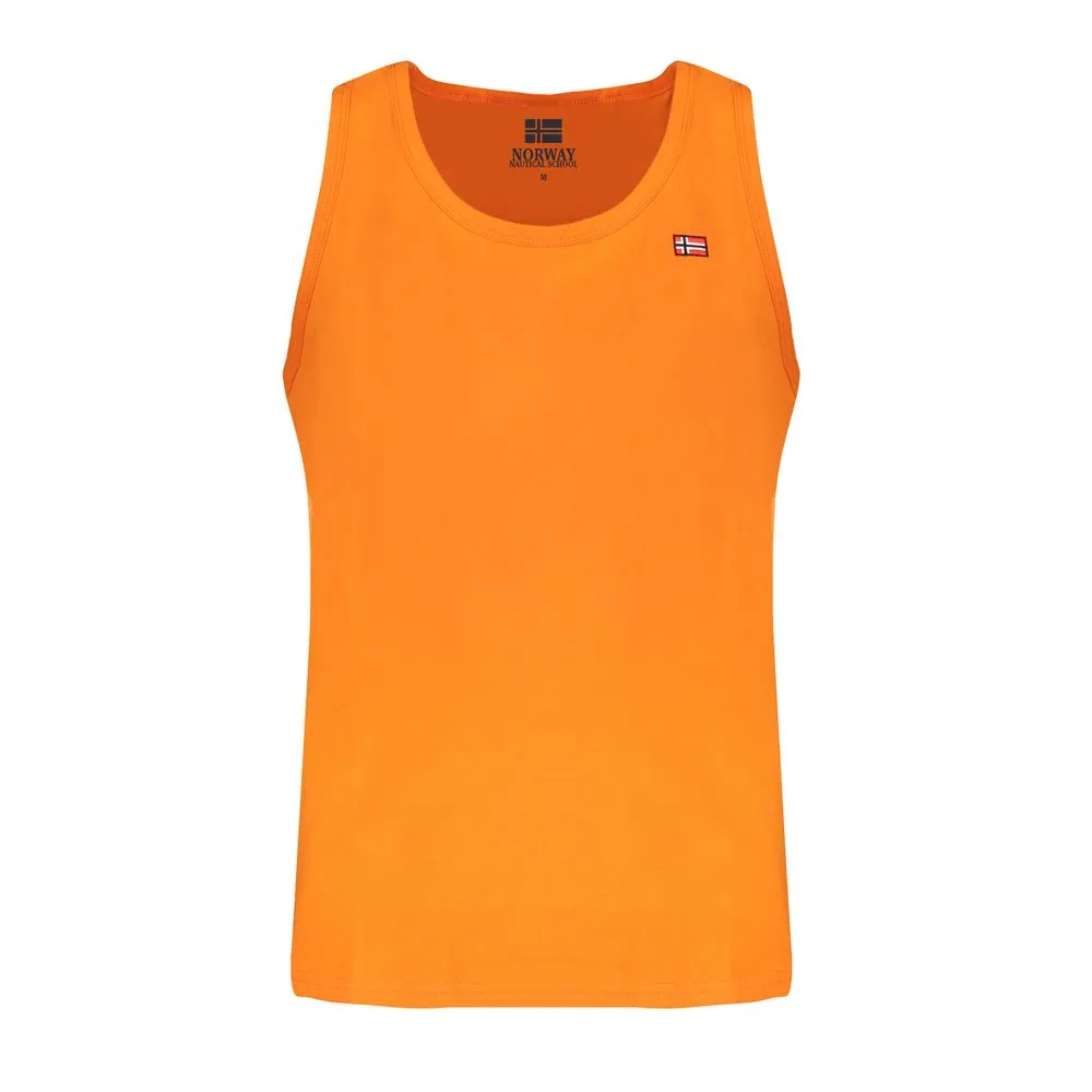 Norway 1963 Men's Orange Cotton Shirt