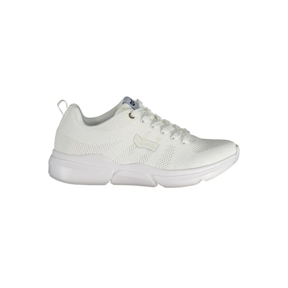 Gas Men's White Artificial Leather Sneaker