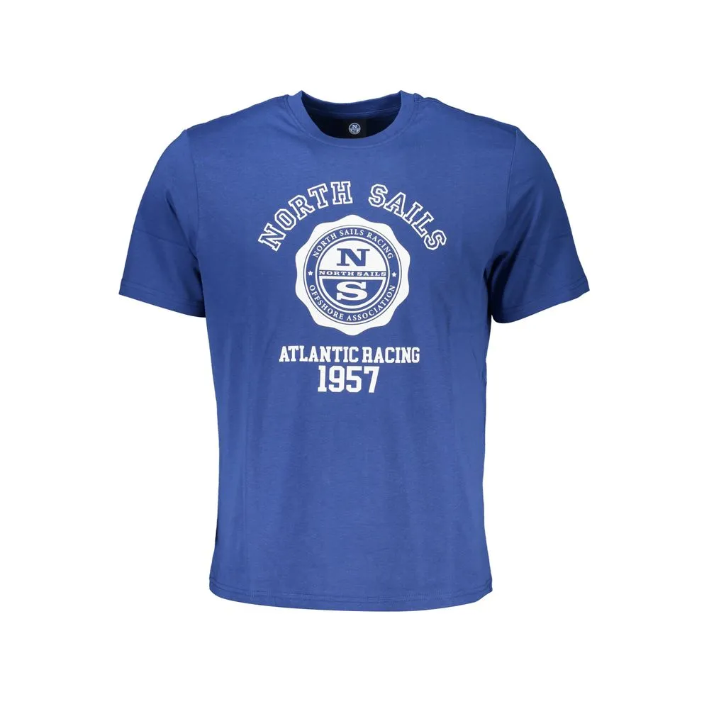 North Sails Men's Blue Cotton T-Shirt