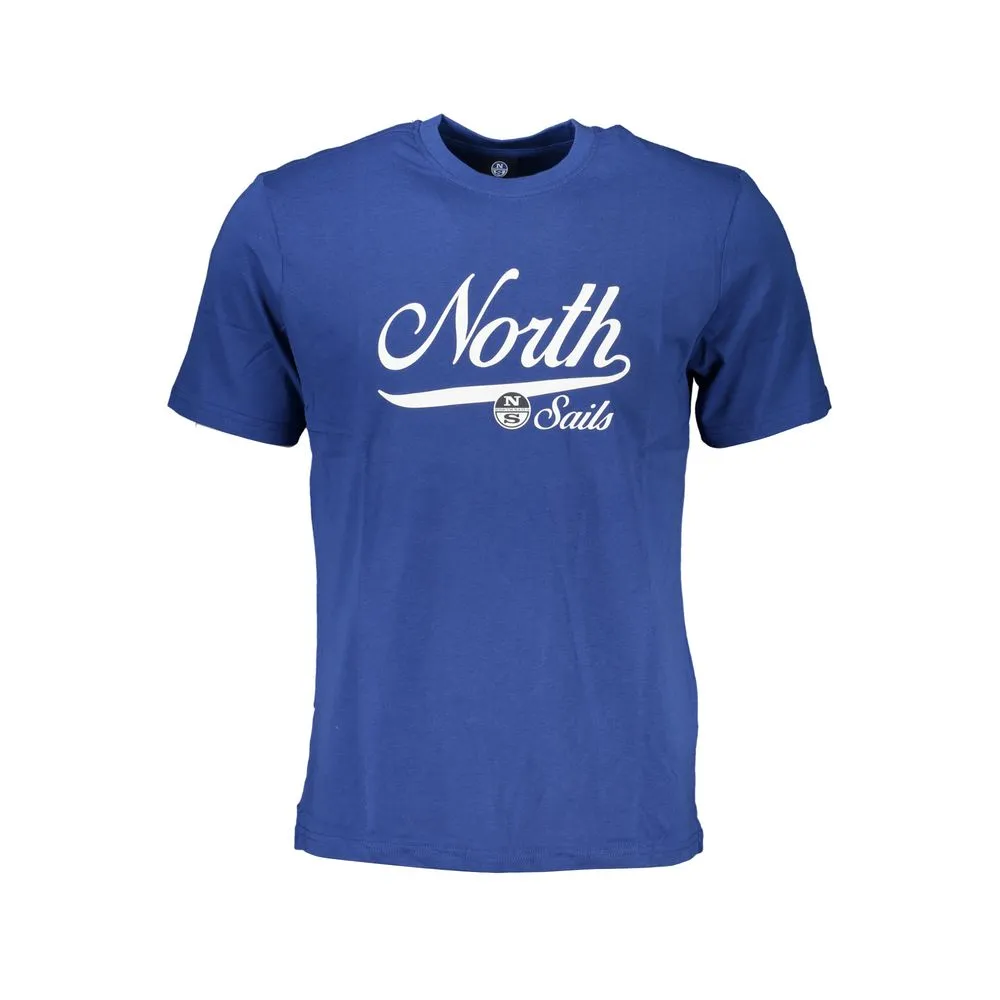 North Sails Men's Blue Cotton T-Shirt