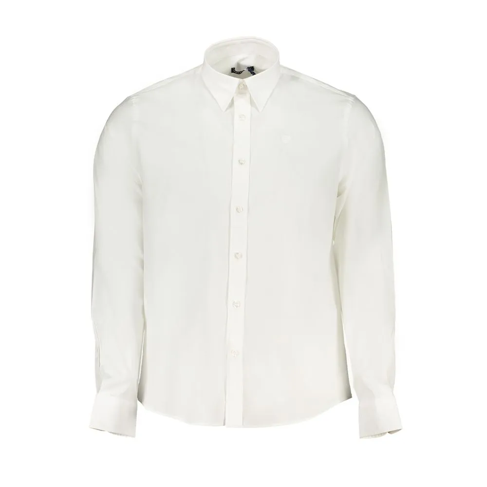 North Sails Men's White Cotton Shirt