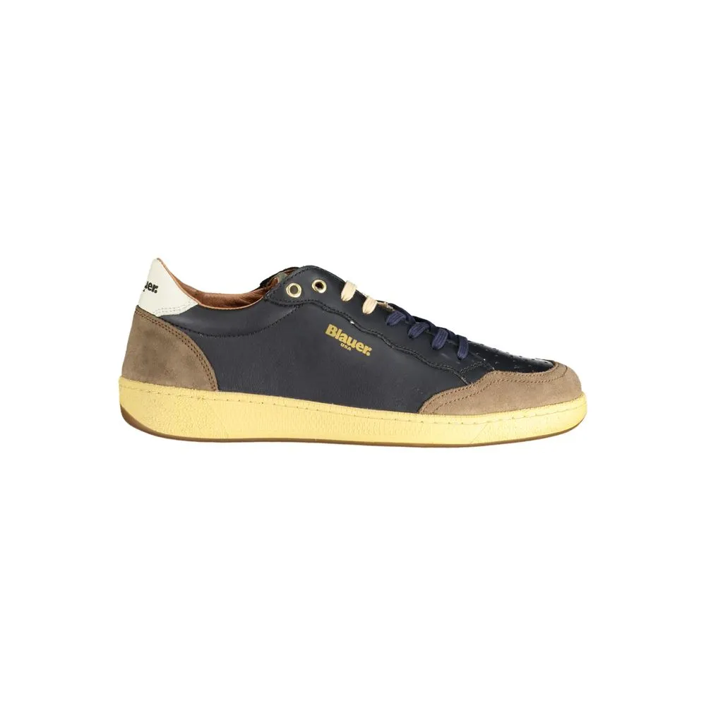 Blauer Men's Brown Polyester Sneaker