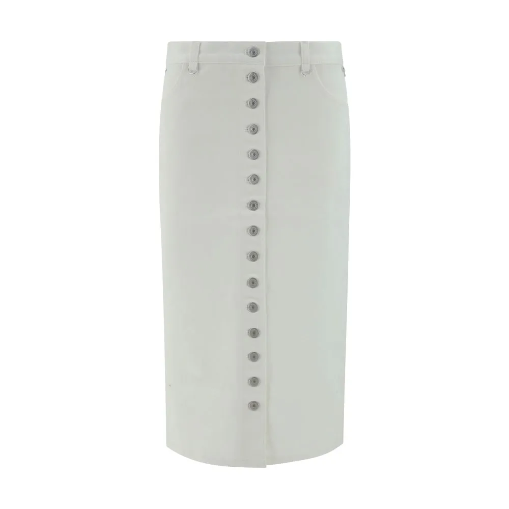 Courreges Women's Denim Skirt