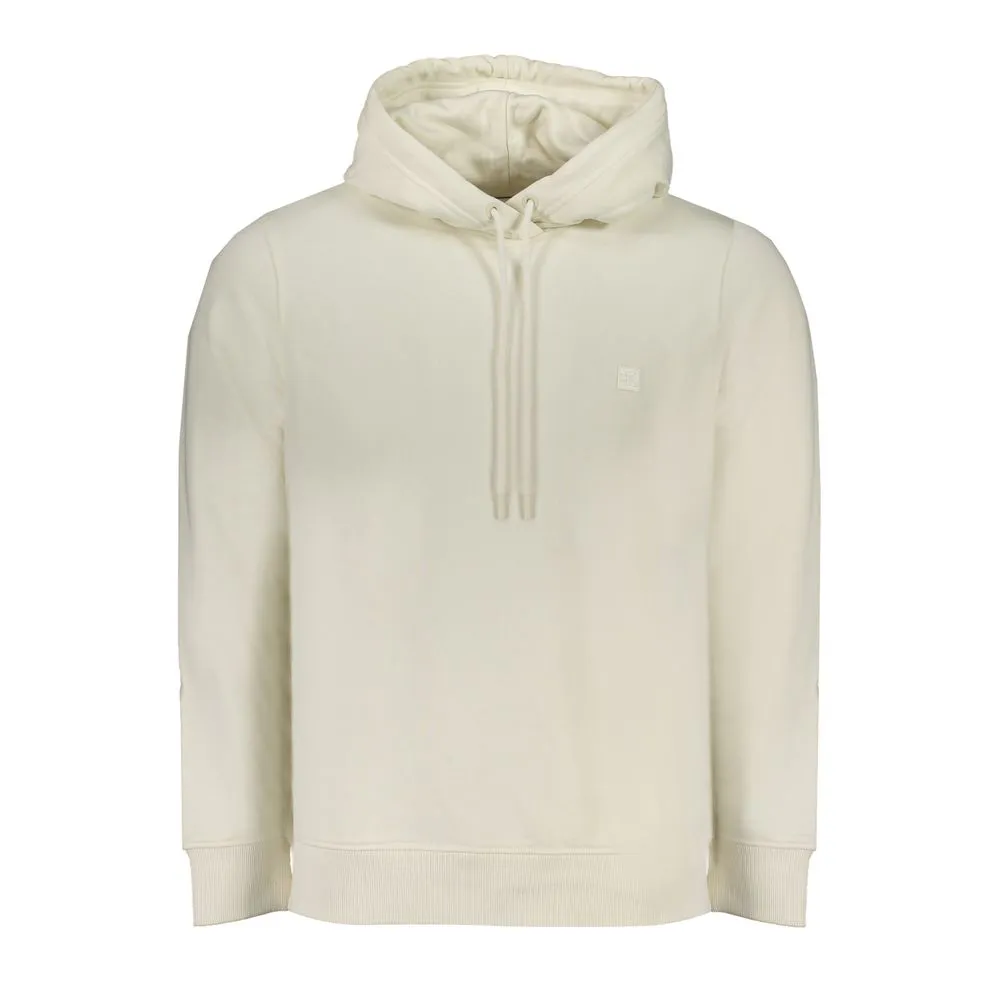 Calvin Klein Men's White Cotton Sweater