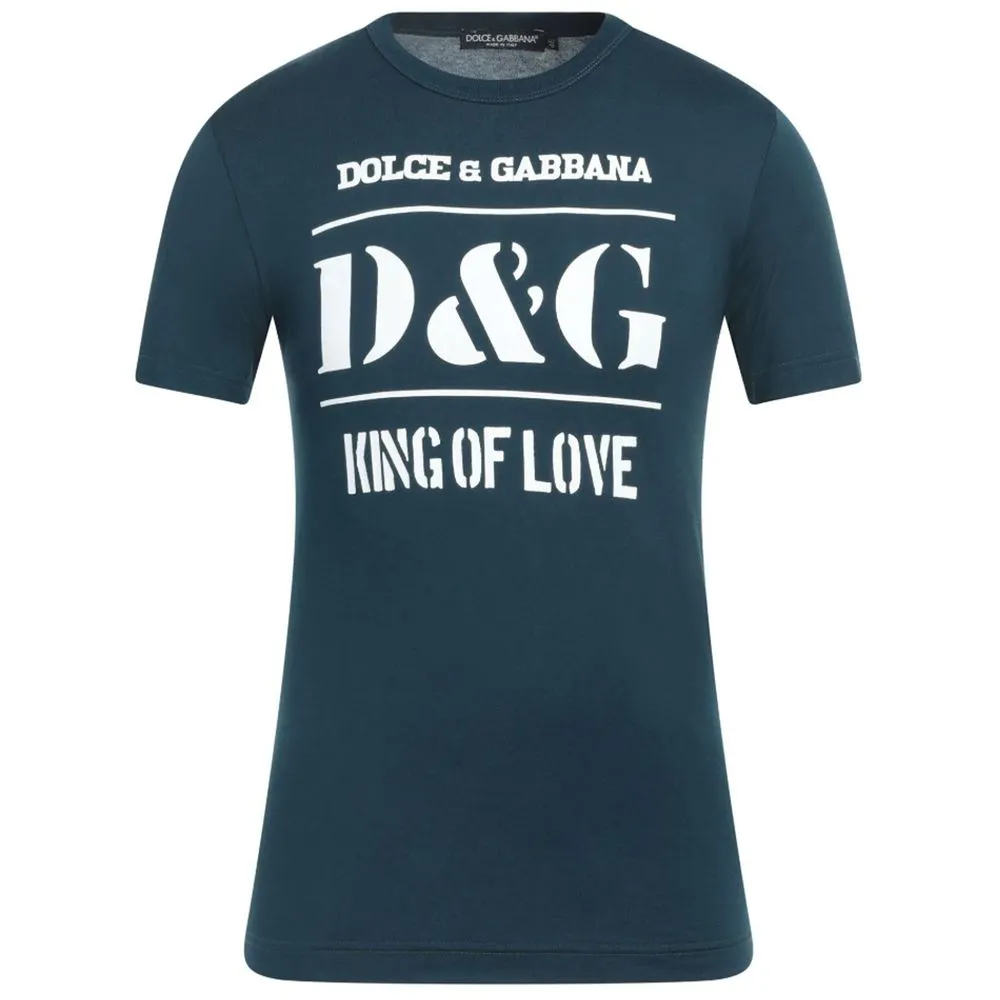 Blue Cotton T-Shirt