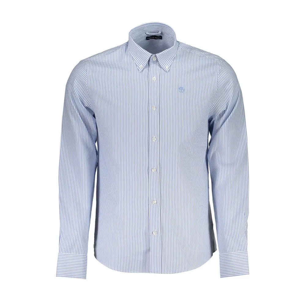 North Sails Men's Light Blue Cotton Shirt