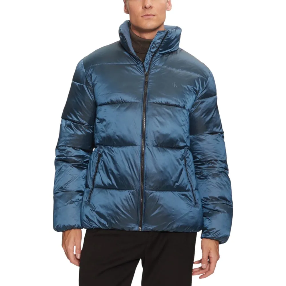 Calvin Klein Jeans Men's Blue Recycled Polyamide Jacket