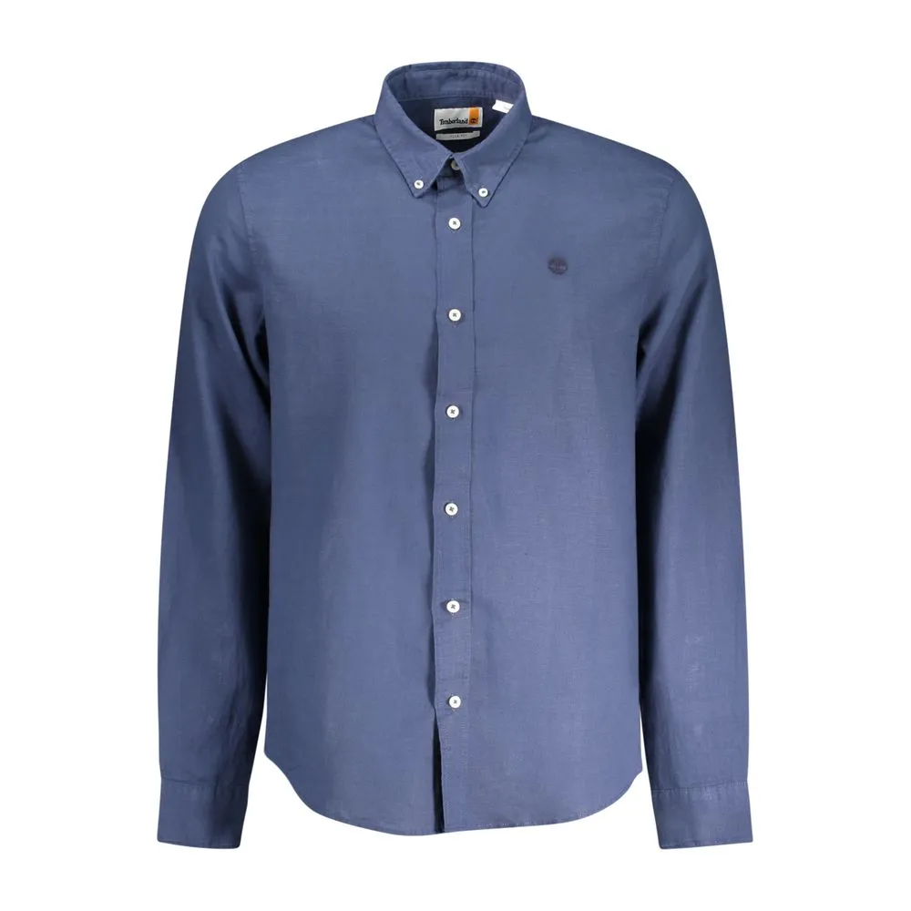 Timberland Men's Blue Cotton Shirt