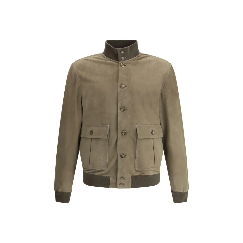 Suede leather Jacket