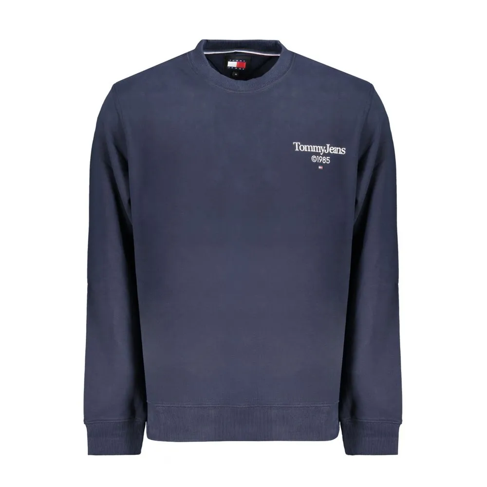 Tommy Hilfiger Men's Blue Cotton Sweater