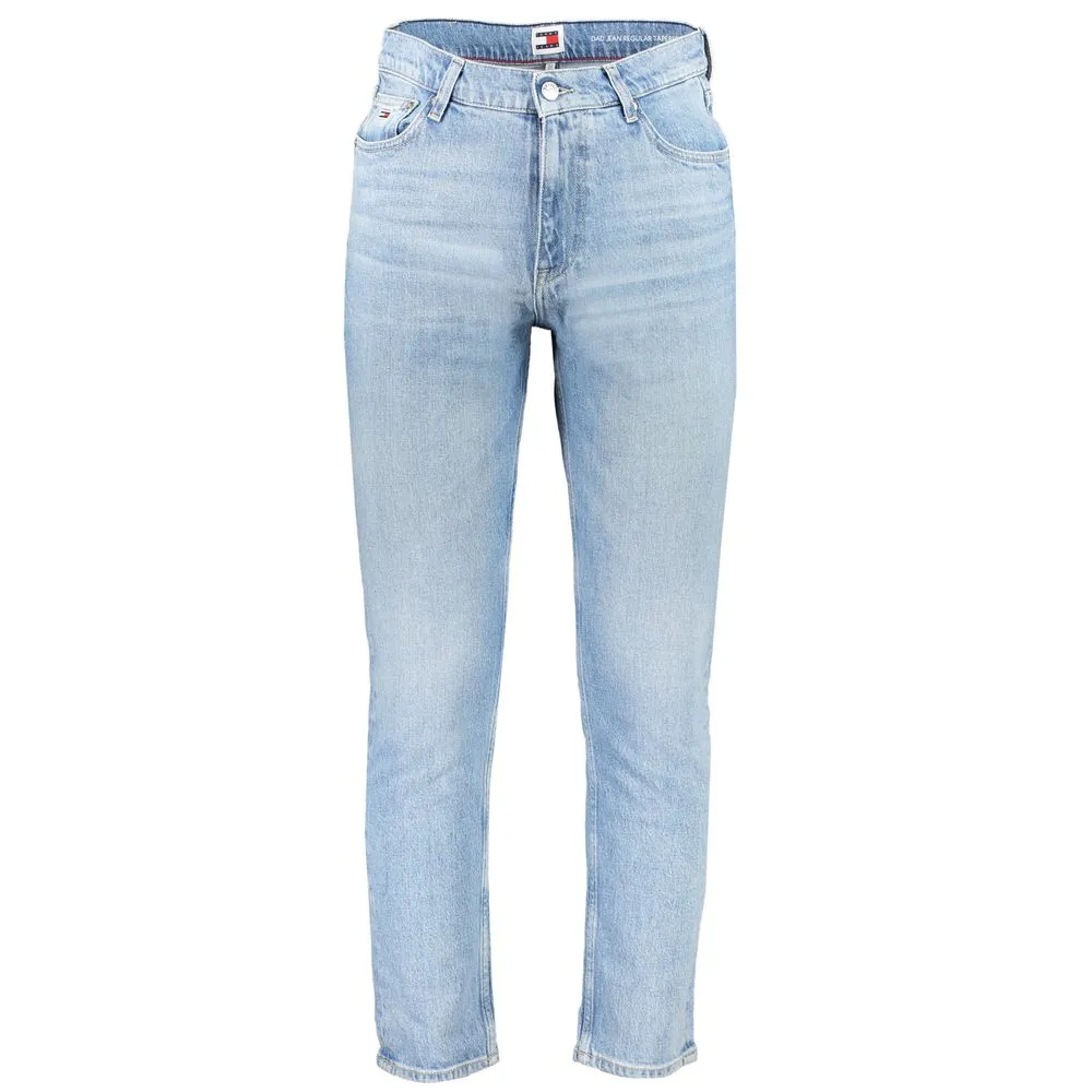 Tommy Hilfiger Men's Light Blue Cotton Jeans & Pant