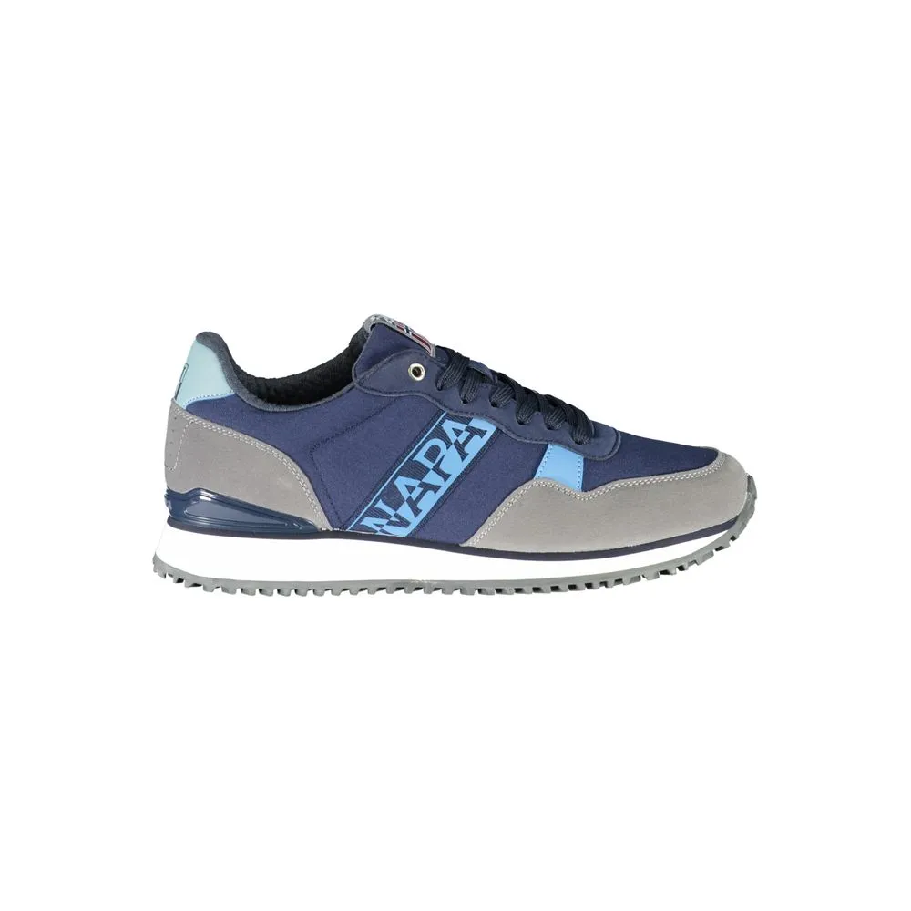 Napapijri Men's Sleek Sporty Lace-up Sneakers with Logo Detail