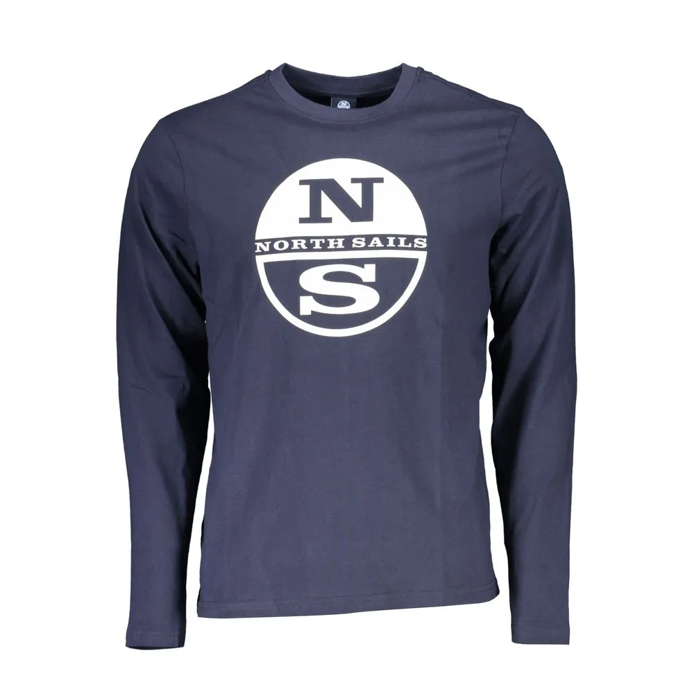 North Sails Men's Blue Cotton T-Shirt
