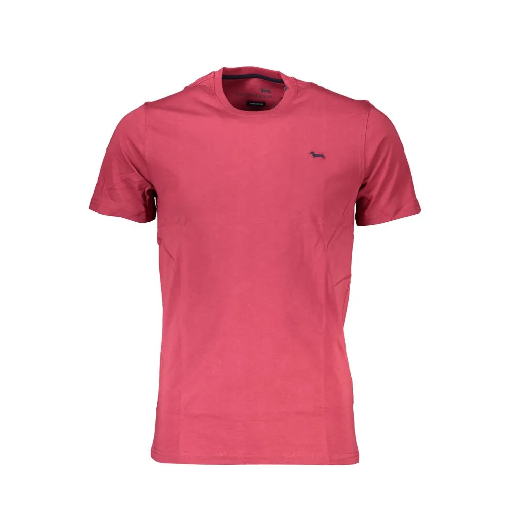 Harmont & Blaine Men's Red Cotton T-Shirt