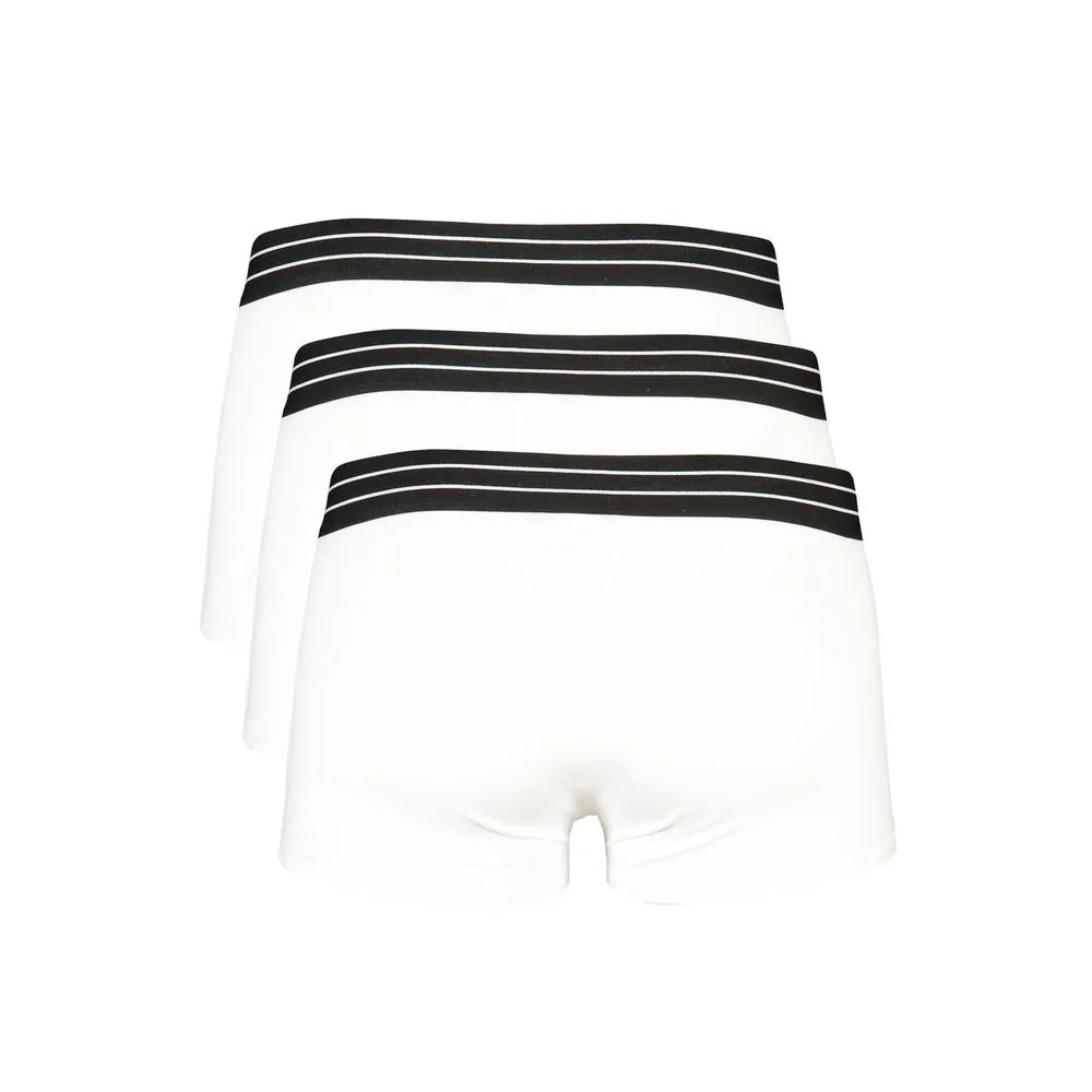 Cavalli Class Men's White Cotton Underwear