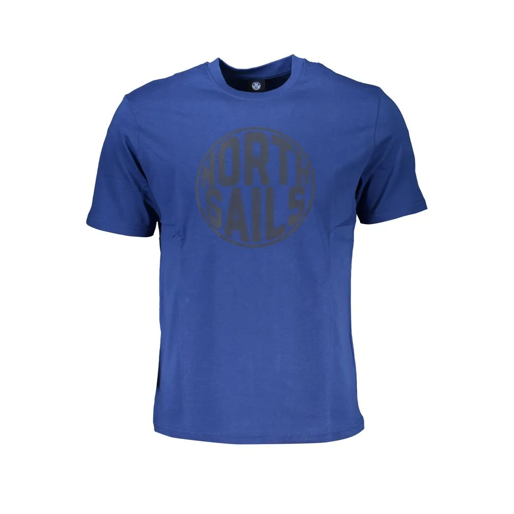 North Sails Men's Blue Cotton T-Shirt