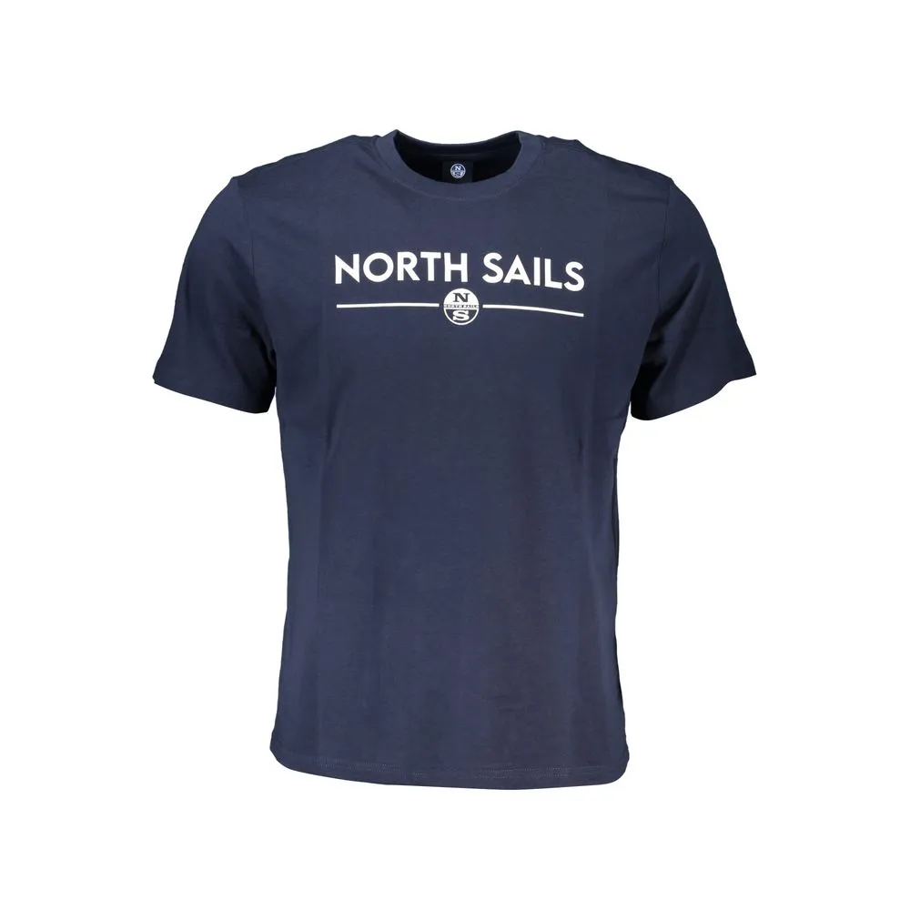 North Sails Men's Blue Cotton T-Shirt